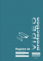 Registre de VIDEOPROTECTION Editions Guillard