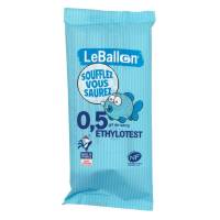 DEPISTAGE Ethylotest chimique 0,5g Le Ballon sans chrome