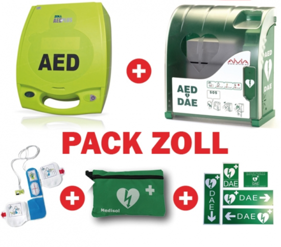 Défibrillateur PACK ZOLL AED Plus