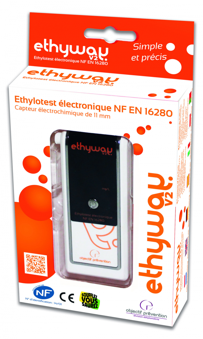 Embout pour éthylotest électronique Ethylec / Ethyway - LD Medical