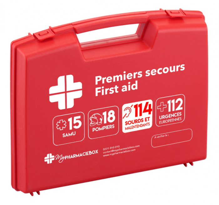 Achetez une Mallette de secours SST - My Pharmacie Box